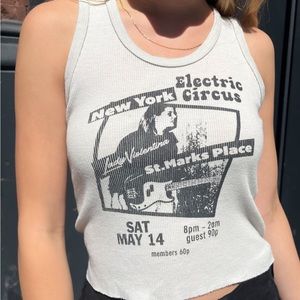 Brandy Melville Electric Circus St. Marks Place Tank